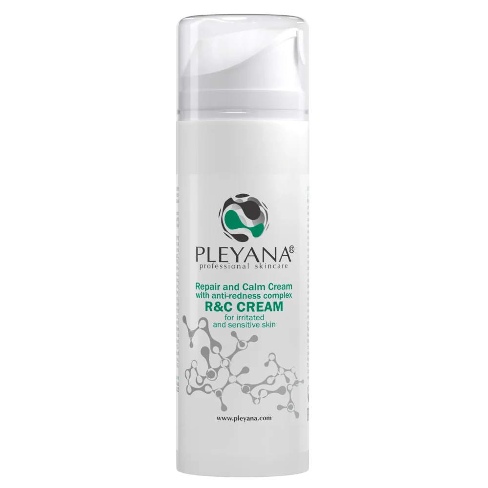Успокаивающий крем антикуперозным комплексом R&C Crem (Repair and Calm) 150мл / Pleyana /