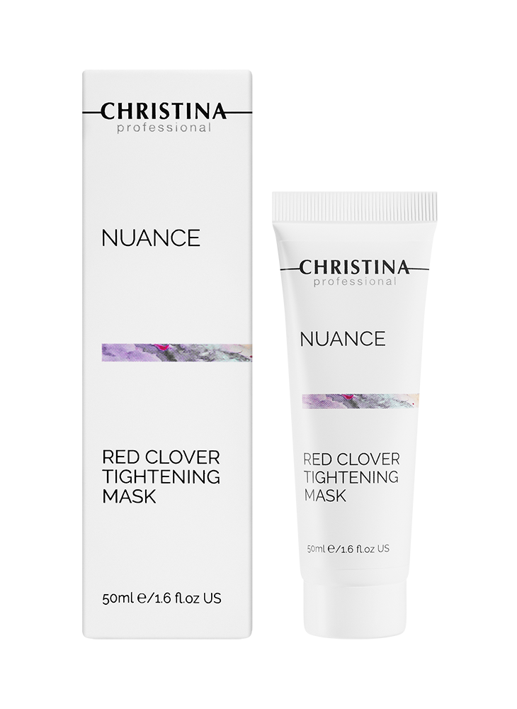 Лифтинговая маска с экстрактом красного клевера 50мл Red Clover Tightening Mask Nuance Christina — изображение 3