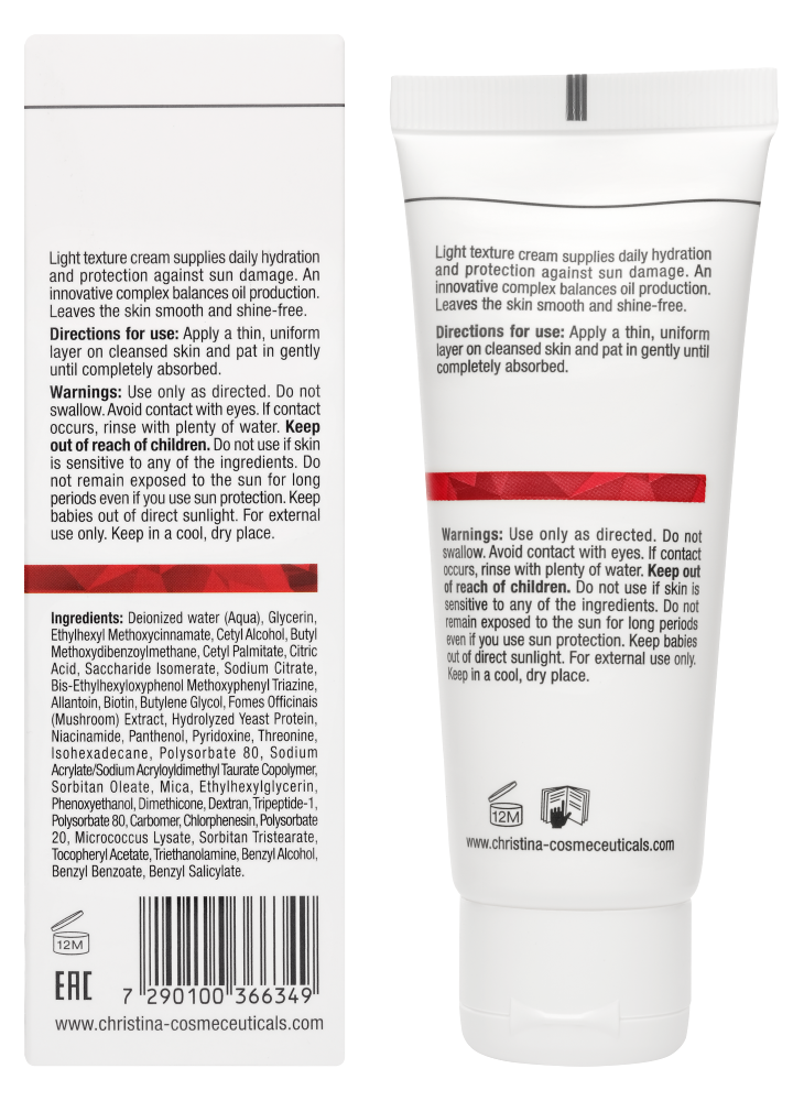Крем матирующий COMODEX Mattify & Protect Cream SPF 15 - 75мл NEW — изображение 3