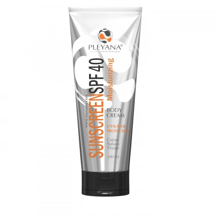 Солнцезащитный увлажняющий крем SPF - 40 / 200 мл  / Pleyana /